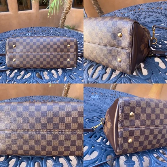 SOLD Louis Vuitton Damier Ebene Kensington Bowling Bag - Picture 11 of 16